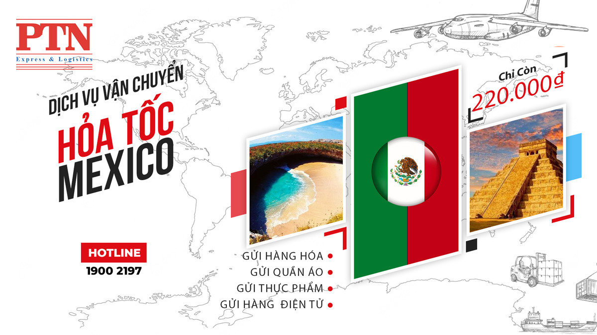 Gửi Hàng đi Mexico